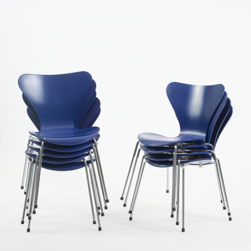 Nine chairs '3107', 1955 (design)