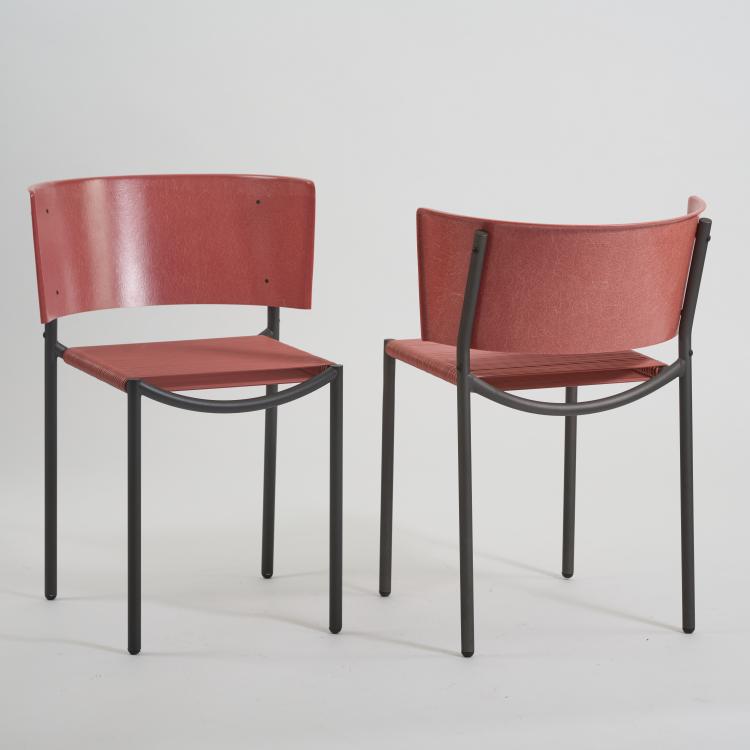 Bild 1 zu Objekt, Two chairs 'Lila Hunter', 1988 (design), Philippe Starck, XO, Paris, 182B 733