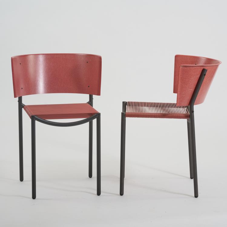 Bild 2 zu Objekt, Two chairs 'Lila Hunter', 1988 (design), Philippe Starck, XO, Paris, 182B 733