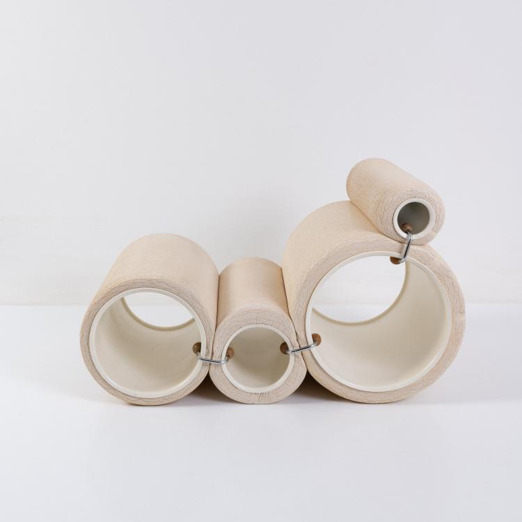 Hauptbild zu Objekt, 'Tube chair' armchair, 1969 (design), Joe Colombo, Flexform, Meda Mailand / Milan, 182B 615