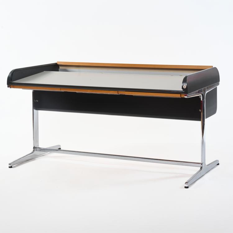 Hauptbild zu Objekt, Lowdesk from the 'Action office 1' series, 1960/64 (design), George Nelson, Herman Miller, Zeeland, 182B 564