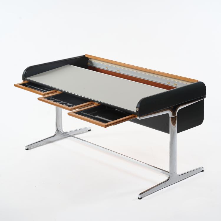 Bild 4 zu Objekt, Lowdesk from the 'Action office 1' series, 1960/64 (design), George Nelson, Herman Miller, Zeeland, 182B 564