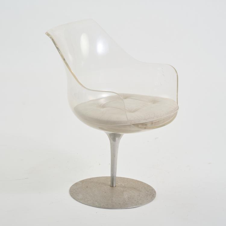 Hauptbild zu Objekt, Chair 'Champagne', c. 1958 (design), Estelle Laverne,Erwine Laverne, Formes Nouvelles, Paris, 182B 552