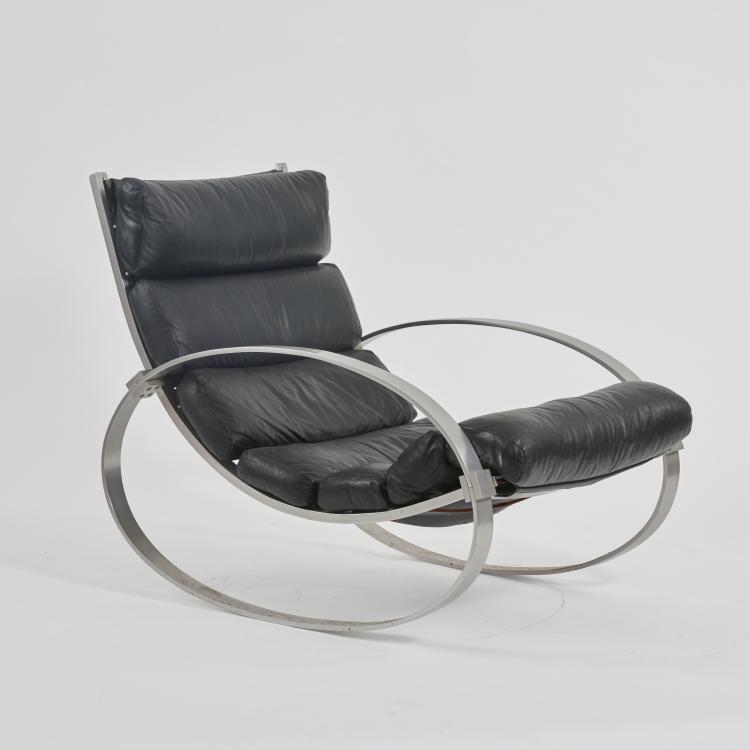Bild 1 zu Objekt, Schaukelsessel, 1970er Jahre (Entwurf), Hans Kaufeld, Kaufeld, Hans, Brake, 182B 639