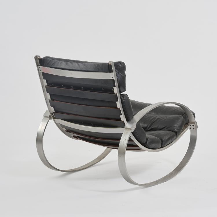 Bild 3 zu Objekt, Schaukelsessel, 1970er Jahre (Entwurf), Hans Kaufeld, Kaufeld, Hans, Brake, 182B 639