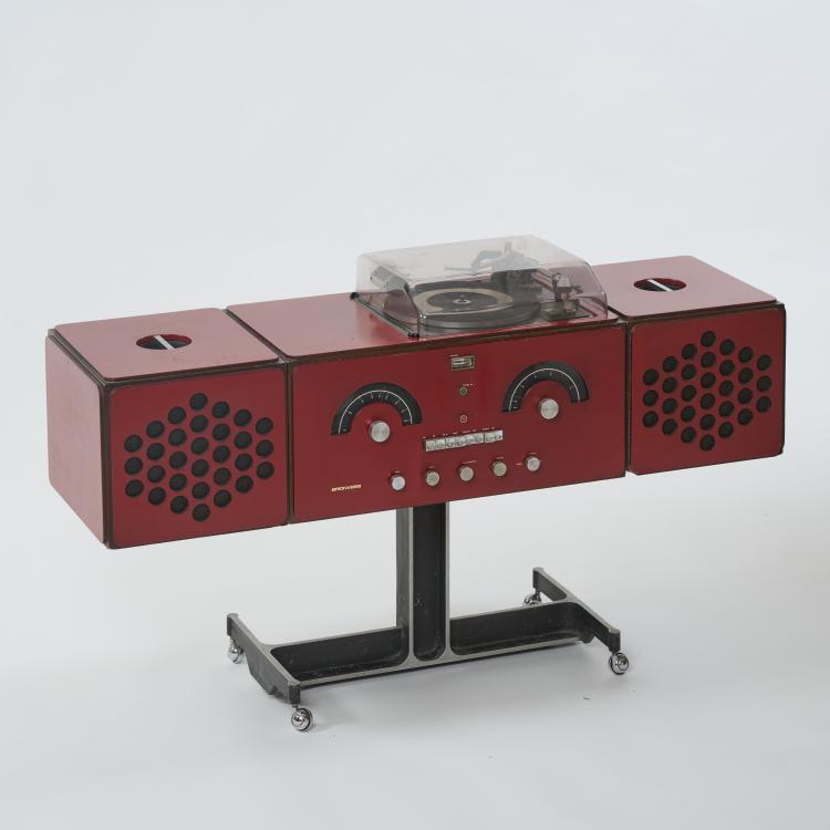 Hauptbild zu Objekt, Stereoanlage 'RR-126', 1965 (Entwurf), Achille Castiglioni, Brionvega, Mailand, 182B 598