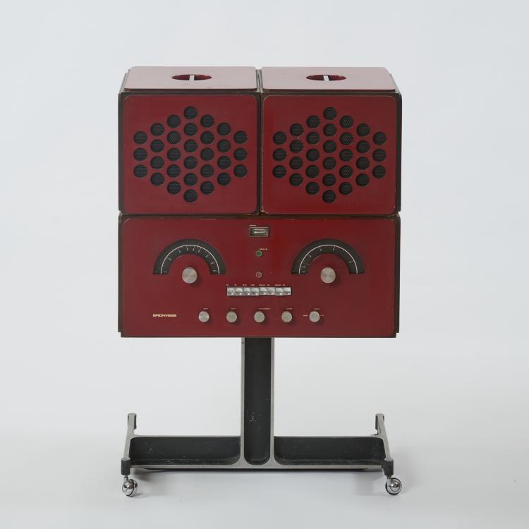 Bild 1 zu Objekt, Stereoanlage 'RR-126', 1965 (Entwurf), Achille Castiglioni, Brionvega, Mailand, 182B 598