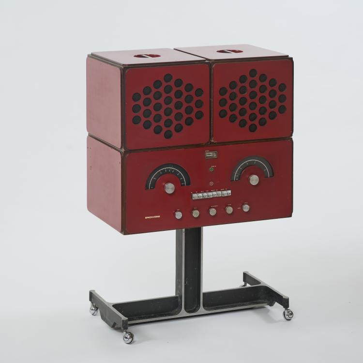 Bild 2 zu Objekt, Stereoanlage 'RR-126', 1965 (Entwurf), Achille Castiglioni, Brionvega, Mailand, 182B 598