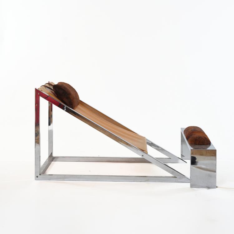 Bild 1 zu Objekt, Sessel 'Mies', 1969 (Entwurf), Gruppo Archizoom, Poltronova, Pistoia, 