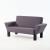 Zwei Sessel und ein Sofa 'Westside', 1982 (Entwurf)
