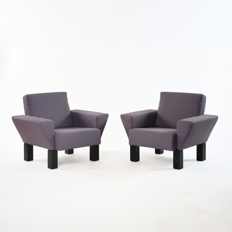 Bild 3 zu Objekt, Two armchairs and a sofa 'Westside', 1982 (design), Ettore Sottsass, Knoll International, New York, 182B 716