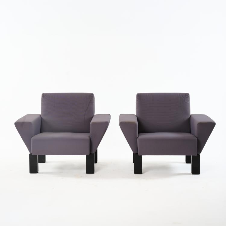 Bild 4 zu Objekt, Two armchairs and a sofa 'Westside', 1982 (design), Ettore Sottsass, Knoll International, New York, 182B 716