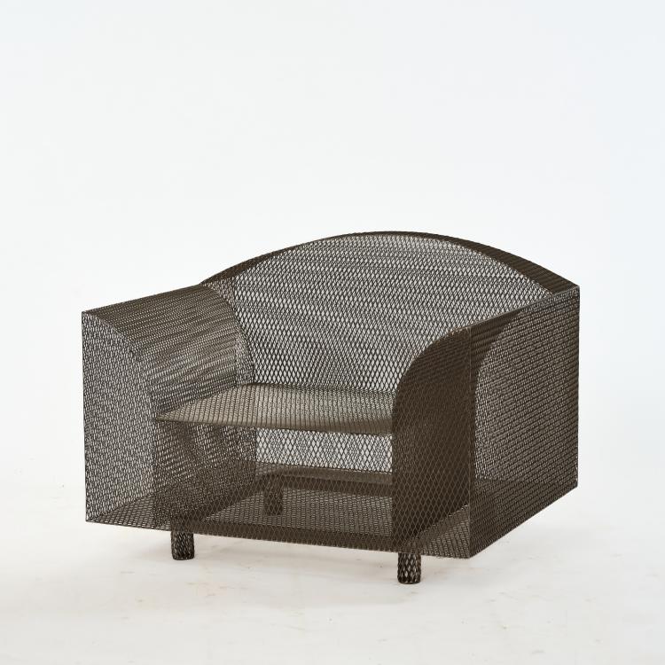Hauptbild zu Objekt, Armchair 'How High The Moon', 1986 (design), Shiro Kuramata, Vitra, Birsfelden, 182B 705
