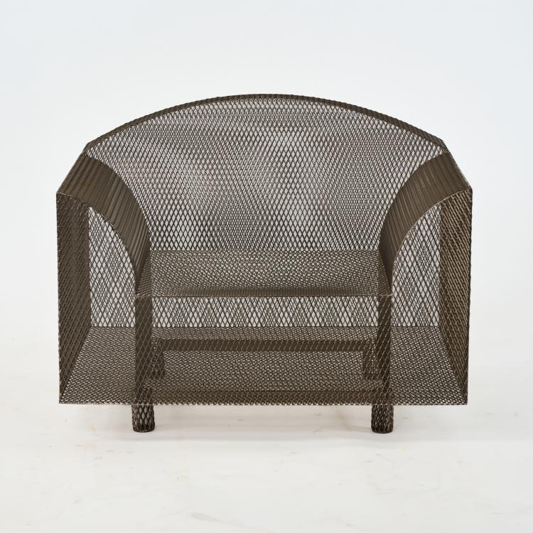 Bild 1 zu Objekt, Armchair 'How High The Moon', 1986 (design), Shiro Kuramata, Vitra, Birsfelden, 182B 705