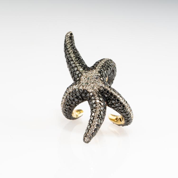 Hauptbild zu Objekt, Ring 'Seestern', um 2010, Sevan Bi&ccedil;ak&ccedil;i, 