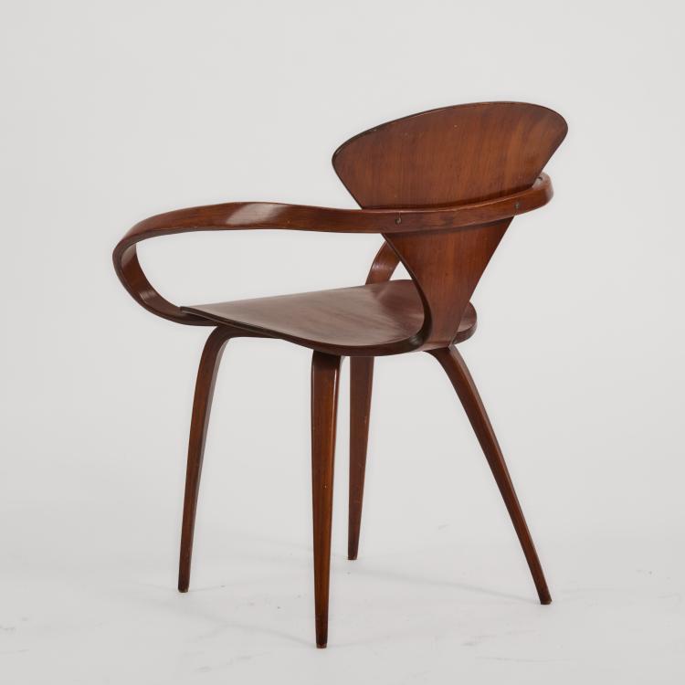 Bild 3 zu Objekt, Armlehnstuhl 'Cherner Chair', 1957 (Entwurf), Norman Cherner, Plycraft, Lawrence, MA, 182B 517