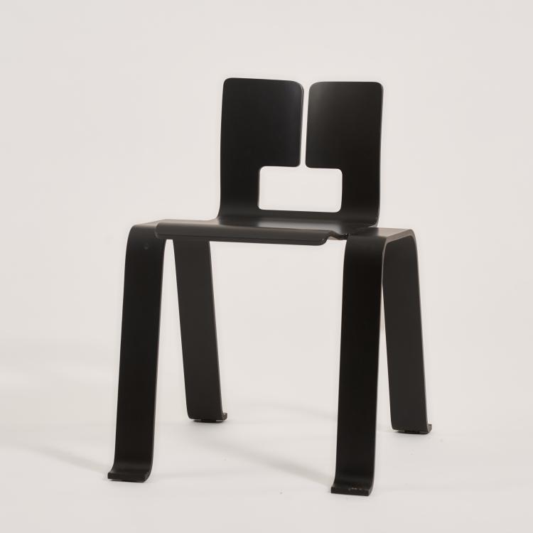Hauptbild zu Objekt, Stackable chair 'Ombra Tokyo', 1954 (design), Charlotte Perriand, Tendo Ply, Japan (zugeschrieben), 182B 568