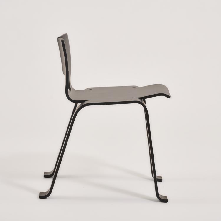 Bild 2 zu Objekt, Stackable chair 'Ombra Tokyo', 1954 (design), Charlotte Perriand, Tendo Ply, Japan (zugeschrieben), 182B 568