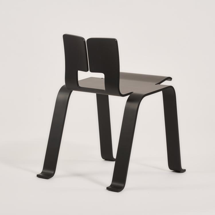 Bild 3 zu Objekt, Stackable chair 'Ombra Tokyo', 1954 (design), Charlotte Perriand, Tendo Ply, Japan (zugeschrieben), 182B 568