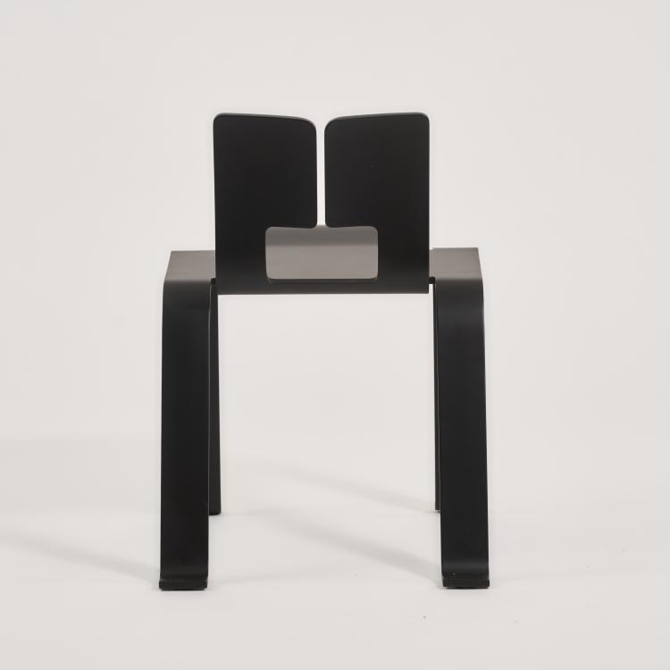 Bild 4 zu Objekt, Stackable chair 'Ombra Tokyo', 1954 (design), Charlotte Perriand, Tendo Ply, Japan (zugeschrieben), 182B 568