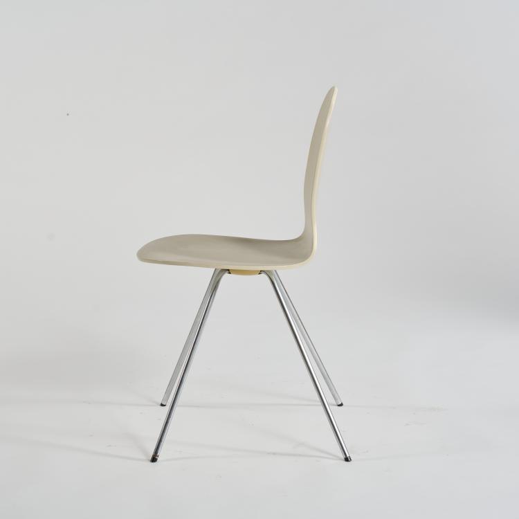 Bild 1 zu Objekt, Chair '3102' - 'Tongue', 1955 (design), Arne Jacobsen, Fritz Hansen, Aller&oslash;d, 182B 546