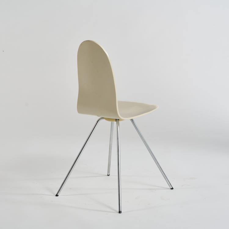 Bild 2 zu Objekt, Chair '3102' - 'Tongue', 1955 (design), Arne Jacobsen, Fritz Hansen, Aller&oslash;d, 182B 546