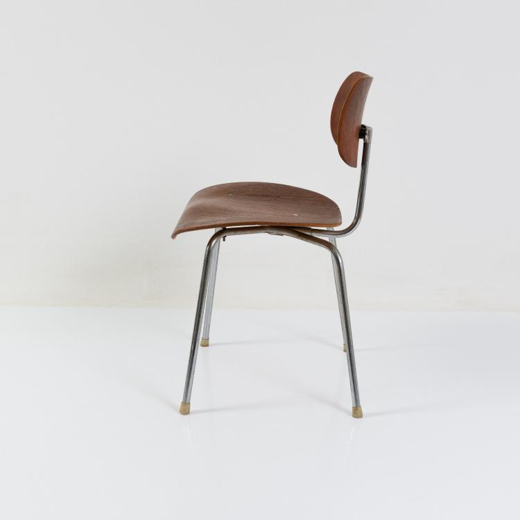 Bild 2 zu Objekt, Two chairs 'SE 68', 1951 (design), Egon Eiermann, Wilde & Spieth, Esslingen, 182B 538
