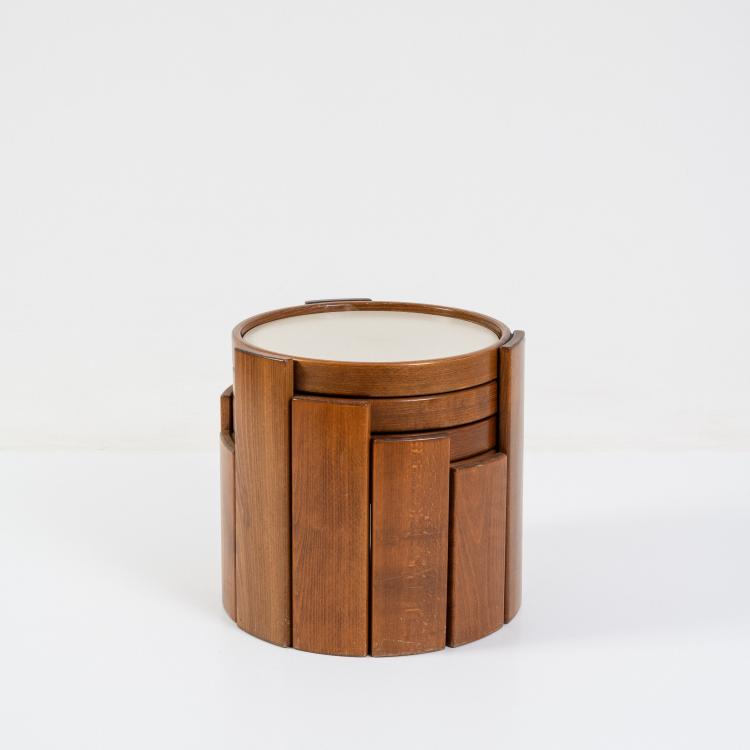 Hauptbild zu Objekt, Vier Satztische '780', 1960 (Entwurf), Gianfranco Frattini, Cassina, Mailand, 182B 635