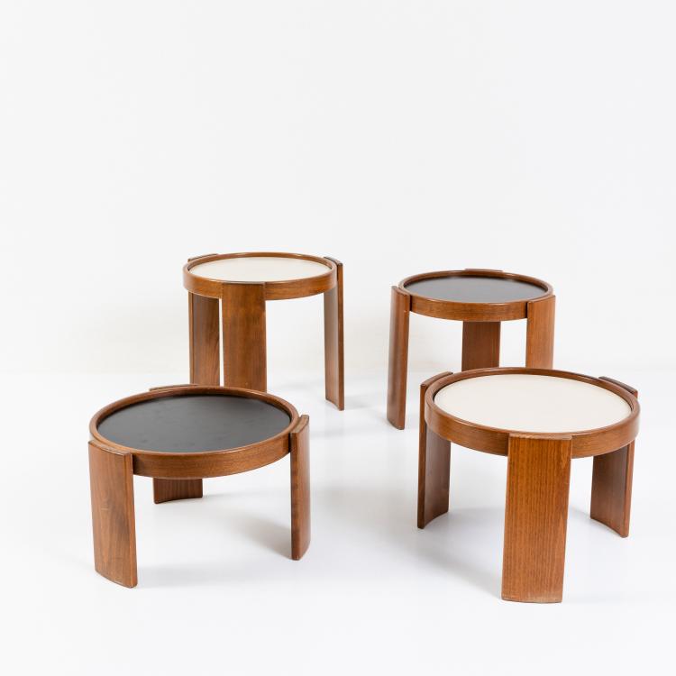 Bild 1 zu Objekt, Vier Satztische '780', 1960 (Entwurf), Gianfranco Frattini, Cassina, Mailand, 182B 635
