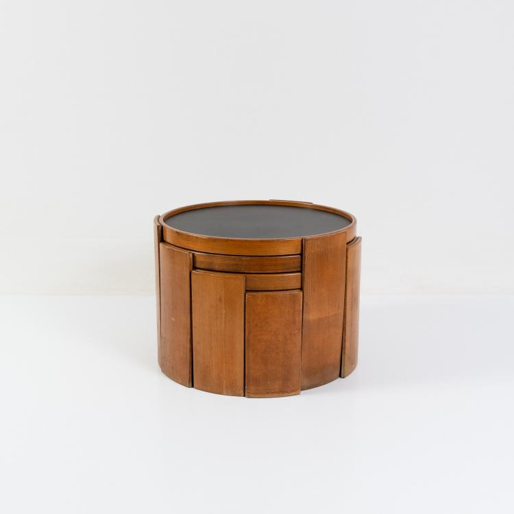 Hauptbild zu Objekt, Vier Satztische '780', 1960 (Entwurf), Gianfranco Frattini, Cassina, Mailand / Milan, 182B 636