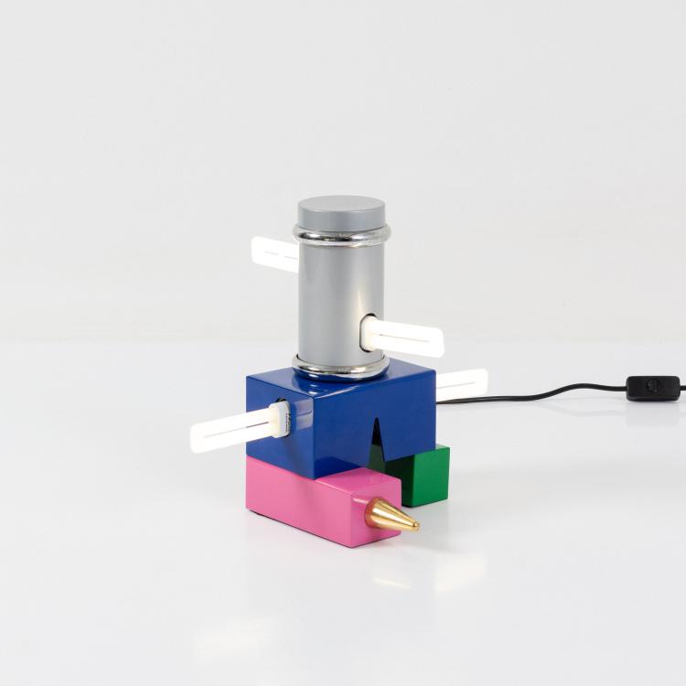 Hauptbild zu Objekt, Table light 'Laurel', 1985 (design), Peter Shire, Memphis, Mailand / Milan, 182B 708