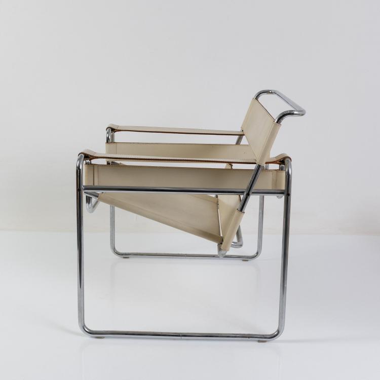 Bild 1 zu Objekt, 'Wassily' armchair, 1925 (design), Marcel Breuer, Gavina, Mailand / Milan, 182B 486