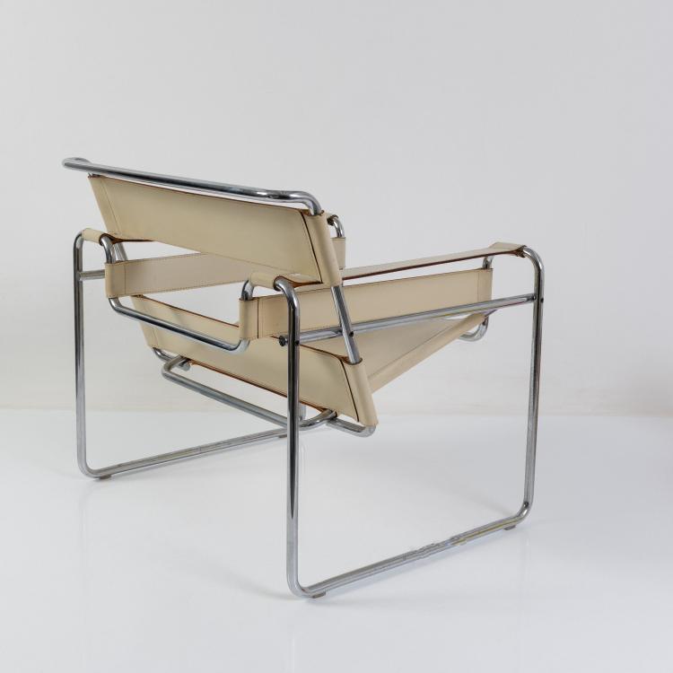Bild 2 zu Objekt, 'Wassily' armchair, 1925 (design), Marcel Breuer, Gavina, Mailand / Milan, 182B 486