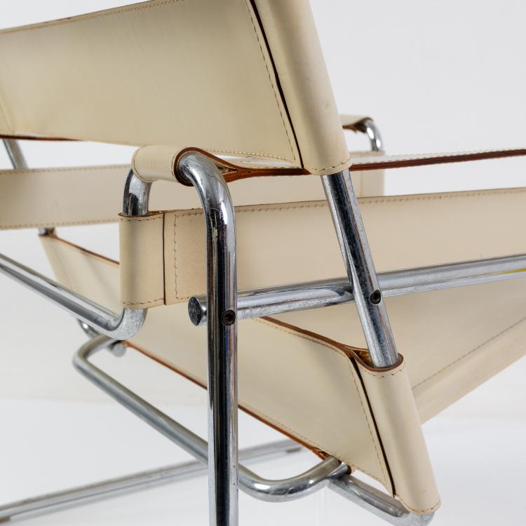 Bild 3 zu Objekt, 'Wassily' armchair, 1925 (design), Marcel Breuer, Gavina, Mailand / Milan, 182B 486