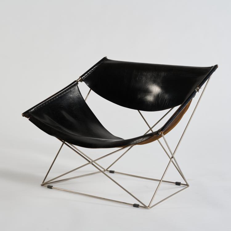 Bild 2 zu Objekt, Sessel 'Butterfly 675', 1964 (Entwurf), Pierre Paulin, Artifort, Maastricht, 182B 651