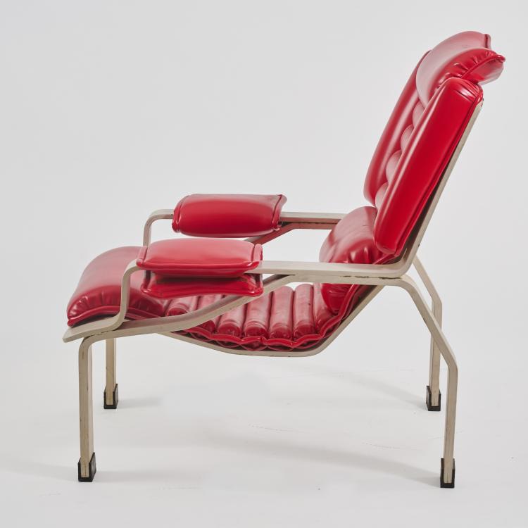 Bild 1 zu Objekt, Armchair 'LEM - Supercomfort', 1964 (design), Joe Colombo, Bieffeplast, Padua, 182B 609