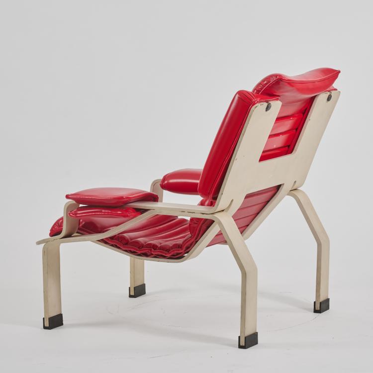Bild 2 zu Objekt, Armchair 'LEM - Supercomfort', 1964 (design), Joe Colombo, Bieffeplast, Padua, 182B 609
