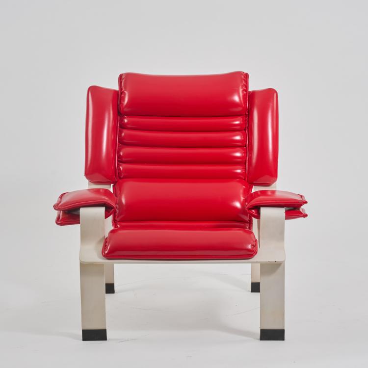 Bild 2 zu Objekt, Armchair 'LEM - Supercomfort', 1964 (design), Joe Colombo, Bieffeplast, Padua, 182B 610