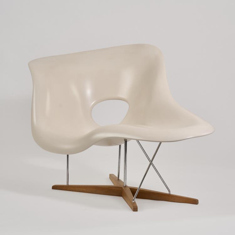Bild 2 zu Objekt, Armchair 'La Chaise', 1948 (design), Charles Eames,Ray Eames, Vitra, Weil am Rhein, 182B 522
