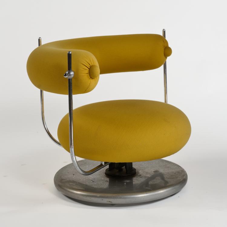 Hauptbild zu Objekt, Armchair 'S 401', 1963 (design), Verner Panton, Thonet, Frankenberg, 182B 658