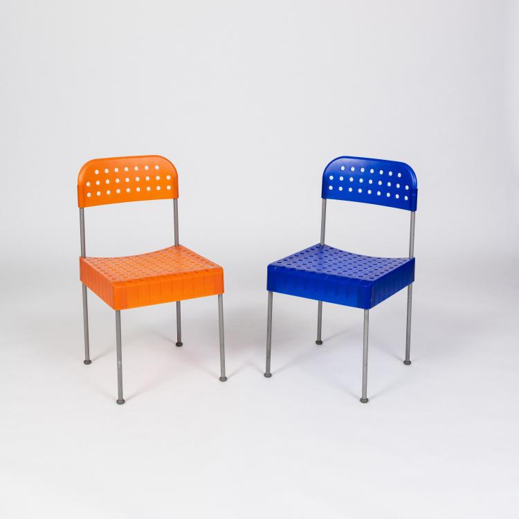 Bild 5 zu Objekt, Six chairs 'Box', 1971 (design), Enzo Mari, Anonima Castelli, Bologna, 182B 649
