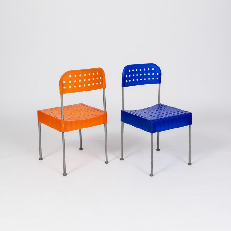 Bild 7 zu Objekt, Six chairs 'Box', 1971 (design), Enzo Mari, Anonima Castelli, Bologna, 182B 649