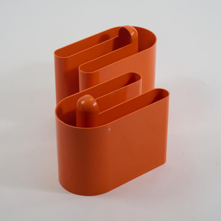 Bild 2 zu Objekt, Two magazine racks 'Zen', 1969 (design), Rodolfo Bonetto, Bilumen, Portaviviste, 182B 591