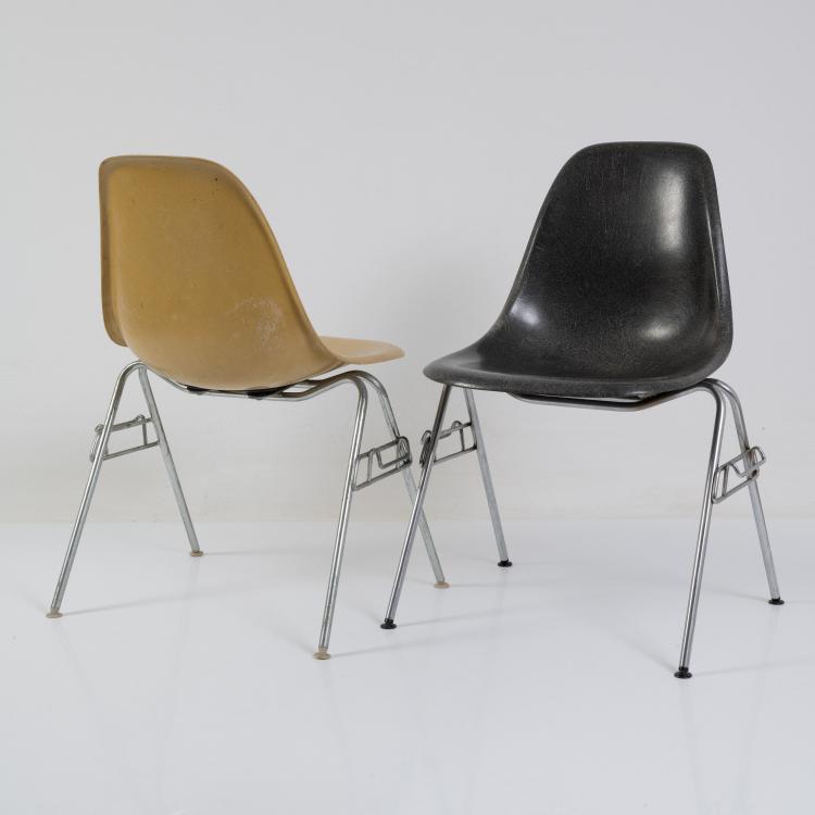 Bild 2 zu Objekt, Two chairs 'DSS', 1955 (design), Charles Eames,Ray Eames, Herman Miller, Zeeland / Vitra, Birsfelden, 182B 534
