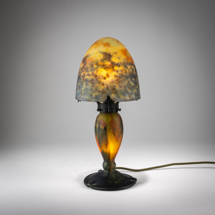 Bild 1 zu Objekt, Tischleuchte 'Jades', um 1925, Muller Fr&egrave;res, Lun&eacute;ville, 182A 163