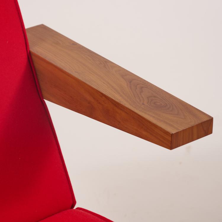 Bild 4 zu Objekt, Two armchairs 'UNESCO' - 'Press Room Chair', 1958 (design), Gerrit Rietveld, Spectrum, Eindhoven, 182B 505