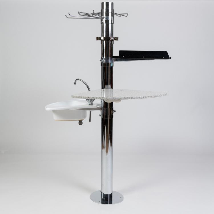 Bild 1 zu Objekt, 'Kitchen Tree', 1984 (design), Stefan Wewerka, Tecta, Lauenf&ouml;rde, 182B 725