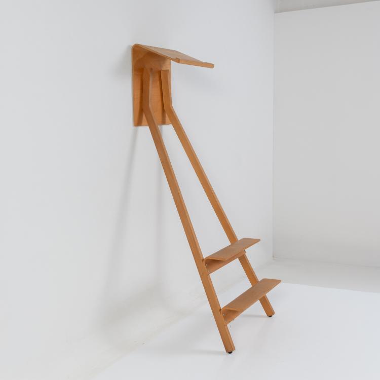 Hauptbild zu Objekt, Library ladder 'Step', 1995 (design), Konstantin Grcic, Moormann, Nils Holger, Aschau, 182B 731