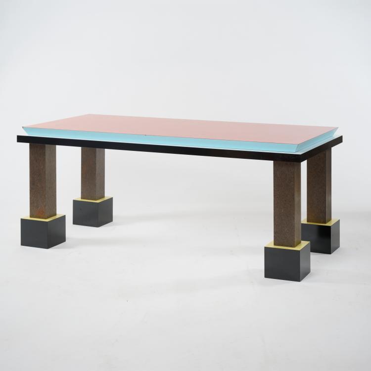Bild 1 zu Objekt, Table 'Palm Spring', 1984 (design), Ettore Sottsass, Memphis, Mailand / Milan, 182B 717
