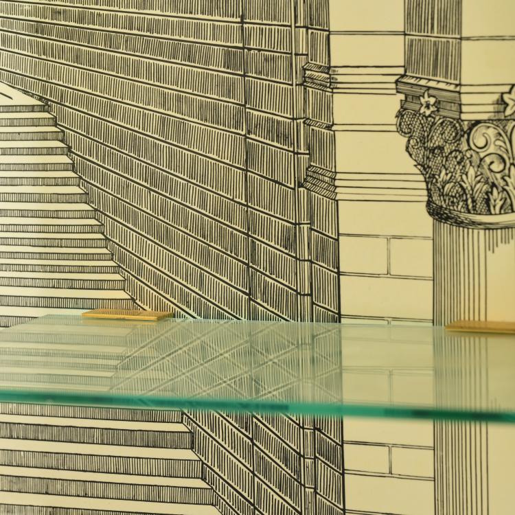 Bild 2 zu Objekt, Sekret&auml;rschrank 'Architettura', 1950er Jahre (Entwurf), Piero Fornasetti, Fornasetti, Mailand / Milan, 181A 339